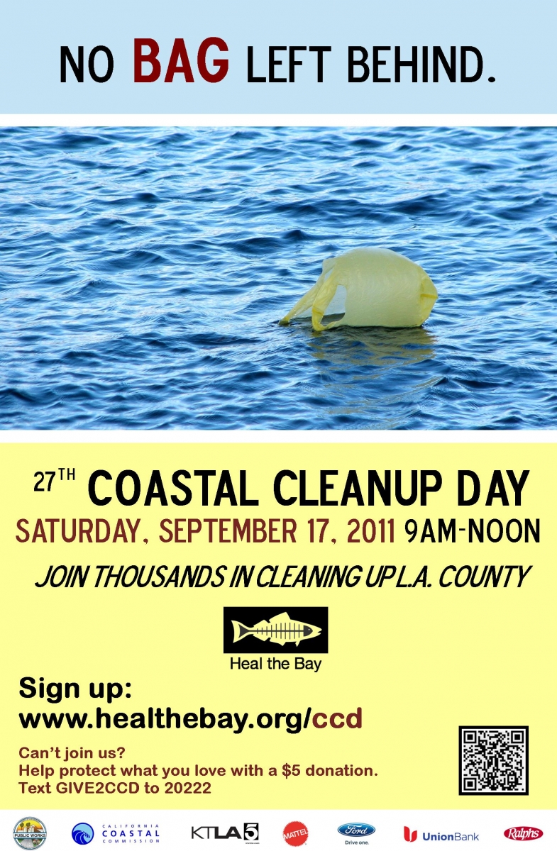 Coastal Cleanup Day 2011 Poster