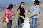 Beach Cleanup with the Santa Monica Pier Aquarium in celebration of Earth Day