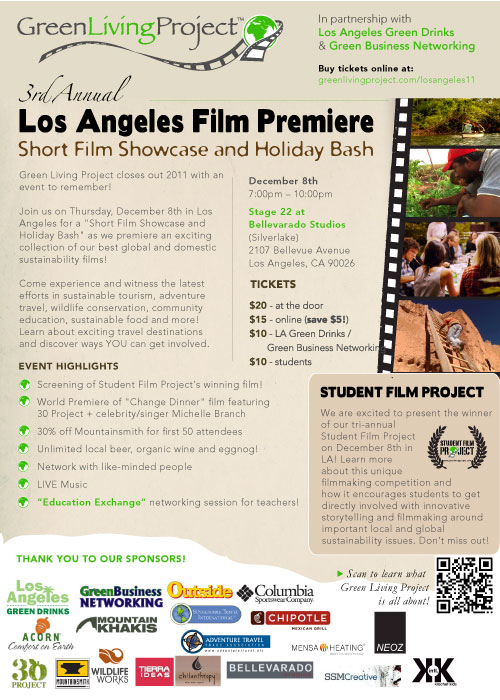Green Living Project 3rd Annual Los Angeles Film Premiere