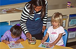 Children's art & crafts at the Aquarium