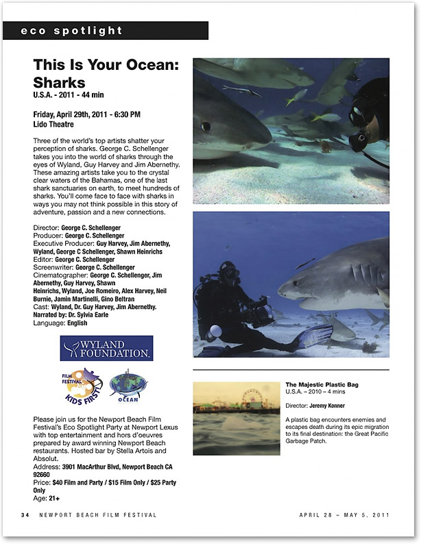 Newport Beach Film Festival EcoSpotlight Flyer