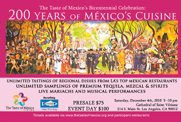 Taste of Mexico Postcard Front