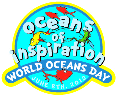 World Oceans Day 2012 Logo Oceans of Inspiration - World Oceans Day logo