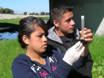 Creek 101 field trip with Jefferson High