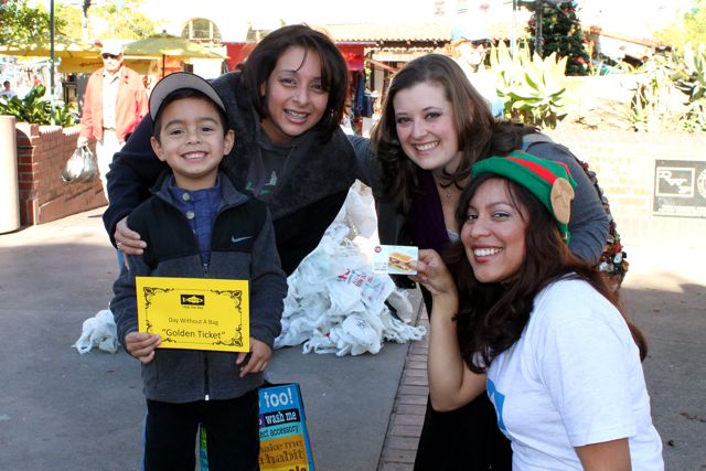 A Day Without A Bag 2012 Golden Ticket Winner at Olvera Street