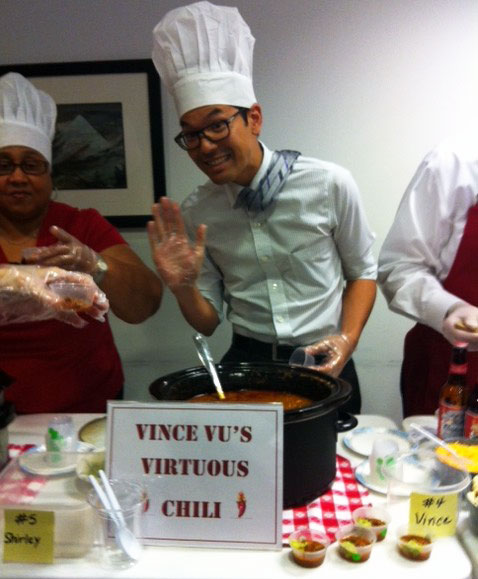 Wells Fargo participated in a fundraising Chili Cookoff!