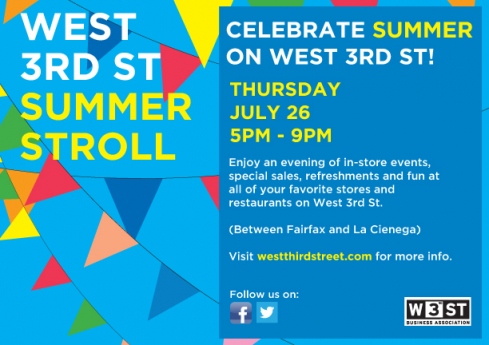 West 3rd St. Summer Stroll