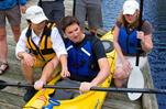 Learn to kayak REI outdoor school paddle tour mother's beach 