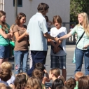 Heal the Bay Mariposa Elementary beach cleanup donation Agoura Hills education