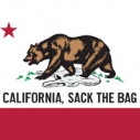 California Bag Ban State Flag Bear