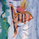 DudaArt Blue Aquarium art proceeds benefit Heal the Bay