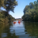 Kayaking down the LA River with LA Conservation Corps