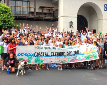Coastal Cleanup Day 2011 Santa Monica Windjammers' Yacht Club