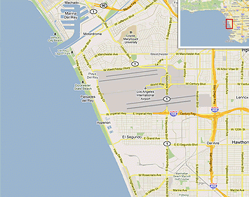 Map of Marina del Rey / Playa del Rey