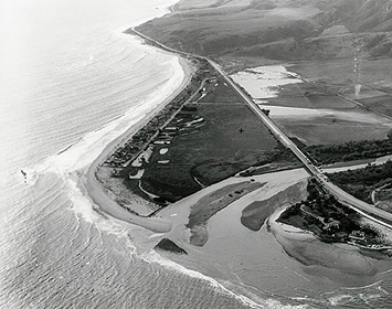 Malibu Lagoon and wetlands in 1938.