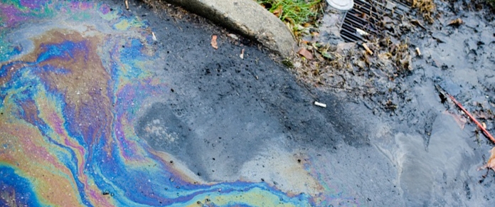  Take L.A. By Storm - Oil Runoff into Stormdrain