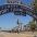 Entrance to the Santa Monica Pier.